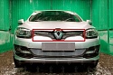 Защитная сетка радиатора верх 2 части для Renault Megane III Рестайлинг 2