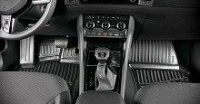Коврики 3D в салон полиуретан 4шт для Volkswagen Jetta VI Рестайлинг