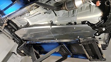 Защита топливного бака и адсорбера (комплект из 3-х частей) для Changan CS75 I Рестайлинг 2
