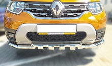 Защита переднего бампера G d60/60 мм для Renault Duster II