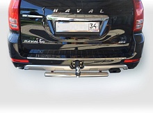Защита заднего бампера d60 мм для Haval H9 I