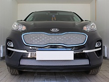 Защитная сетка радиатора верх для Kia Sportage IV Рестайлинг