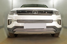 Комплект сеток chrome верх 2 части и низ для Changan CS35PLUS I