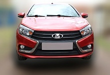 Комплект сеток black верх 4 части и низ 2 части для LADA (ВАЗ) Vesta I