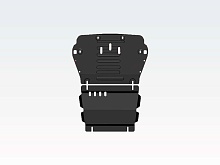 Защита картера и редуктора переднего моста (2 части) для JAC T9 I 