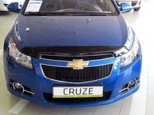 Дефлектор капота темный для Chevrolet Cruze I Рестайлинг