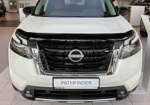 Дефлектор капота темный для Nissan Pathfinder V