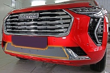 Зимняя заглушка радиатора к съемной сетке низ для Haval Jolion I