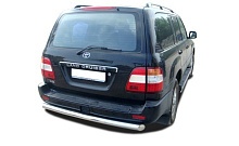 Защита заднего бампера d76 мм для Toyota Land Cruiser 100 Series