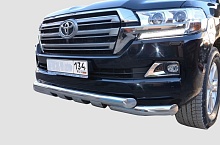 Защита переднего бампера G d76 мм для Toyota Land Cruiser 200 Series Рестайлинг 2