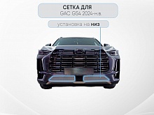 Защитная сетка радиатора низ 2 части для GAC GS4 I