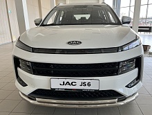 Защита переднего бампера двойная d60/42 мм для JAC JS6