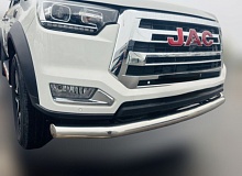 Защита переднего бампера d76 мм для JAC T8 PRO