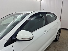 Дефлекторы окон 2D 6 шт (для кузова хэтчбек) для Kia Rio III