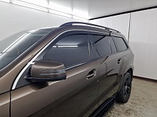 Дефлекторы окон с хром накладками 2D 6 шт для Mercedes-Benz GL-Класс II (X166)