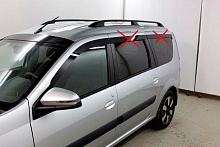 Дефлекторы окон 2D 2 шт для LADA (ВАЗ) Largus I