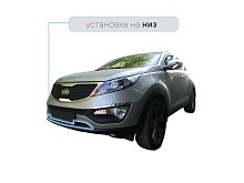 Защитная сетка радиатора низ для Kia Sportage III