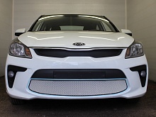 Защитная сетка радиатора низ для Kia Rio IV