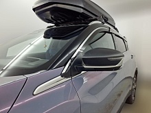 Дефлекторы окон с хром накладками 2D 8 шт для Geely Coolray I Рестайлинг