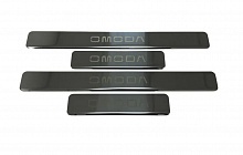 Накладки на пороги из нержавеющей стали 4шт. для Omoda S5