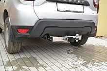 Фаркоп Pt group с типом шара E с нерж.накладкой для Renault Duster II