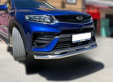 Защита переднего бампера d60 мм для Geely Tugella I