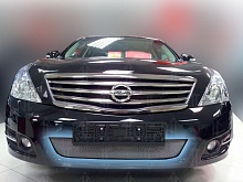Защитная сетка радиатора для Nissan Teana II Рестайлинг