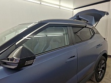 Дефлекторы окон 2D с хром накладками 4 шт. для GAC GS3 I