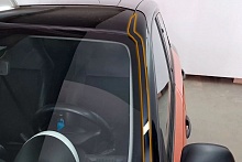 Водосток лобового стекла Премиум для Smart Forfour II