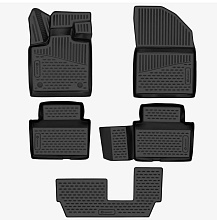 Коврики 3D в салон полиуретан 5 шт для Chery Tiggo 8 Pro Max I Рестайлинг