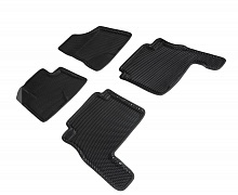 Коврики 3D EVA "РОМБ" для салона для Hyundai Santa Fe II Рестайлинг