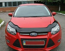 Дефлектор капота темный для Ford Focus III Рестайлинг