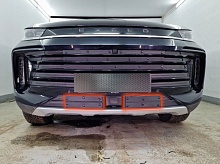 Зимняя заглушка радиатора к съемной сетке низ (4 части) для EXEED TXL I