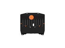 Защита картера и КПП для Chevrolet Equinox III