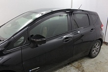 Дефлекторы окон 2D 6 шт (для рынка Японии) для Nissan Note II Рестайлинг