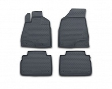 Коврики в салон полиуретан 4шт для Hyundai Santa Fe I