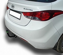Фаркоп Leader с типом шара A для Hyundai Elantra V (MD)