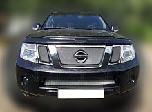 Комплект сеток chrome верх и низ для Nissan Pathfinder III Рестайлинг