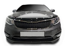 Дефлектор капота темный для Kia Rio III