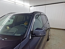 Дефлекторы окон 2D с хром накладками 6 шт. для BMW X5 III (F15)