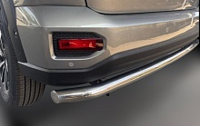Защита заднего бампера d60 мм для Haval H7 I