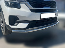 Защита переднего бампера d42 мм для Kia Seltos I