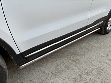 Пороги труба d42 мм для Belgee X70 I