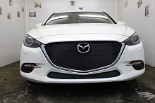 Защитная сетка радиатора низ для Mazda 3 III (BM) Рестайлинг