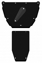 Защита картера и КПП (2 части) для BMW 7 серии IV (E65/E66)