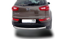 Защита заднего бампера d60 мм для Kia Sportage III
