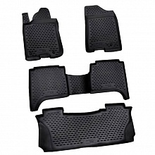 Коврики в салон полиуретан 5шт для Infiniti QX56 I Рестайлинг