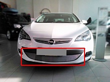 Защитная сетка радиатора для Opel Astra J Рестайлинг