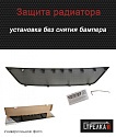 Защитная сетка радиатора верх 2 части для LADA (ВАЗ) Largus I