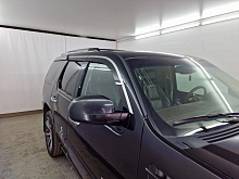 Дефлекторы окон 2D с хром накладками 6 шт. для Cadillac Escalade III